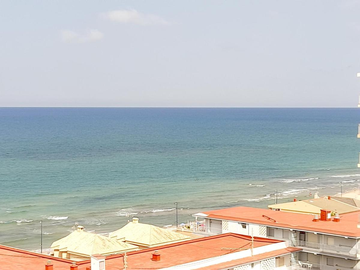 Apartamento Vistas Al Mar, 11 Planta, 50M Playa!! Miramar Εξωτερικό φωτογραφία