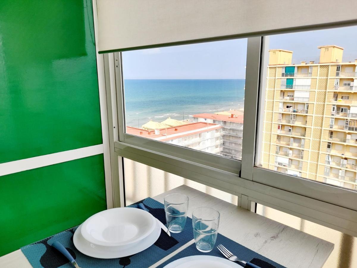 Apartamento Vistas Al Mar, 11 Planta, 50M Playa!! Miramar Εξωτερικό φωτογραφία