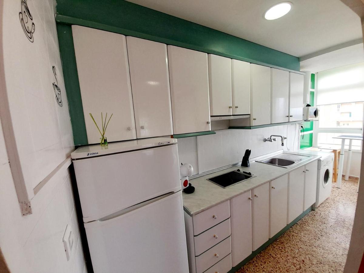 Apartamento Vistas Al Mar, 11 Planta, 50M Playa!! Miramar Εξωτερικό φωτογραφία