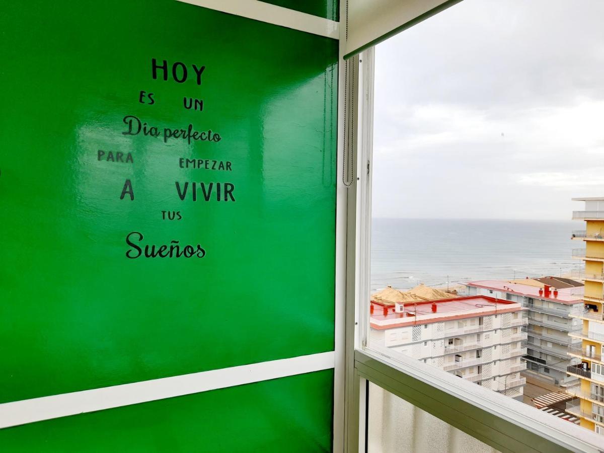 Apartamento Vistas Al Mar, 11 Planta, 50M Playa!! Miramar Εξωτερικό φωτογραφία