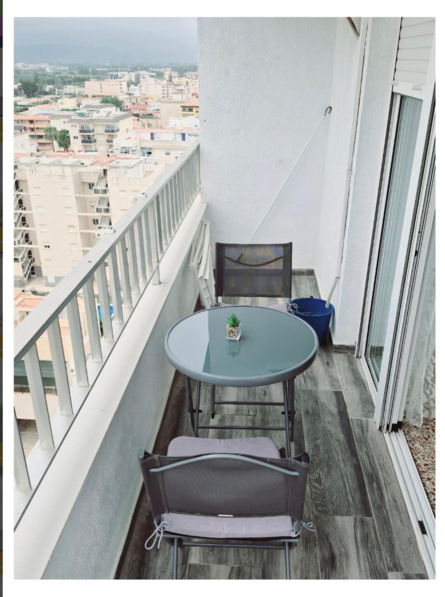 Apartamento Vistas Al Mar, 11 Planta, 50M Playa!! Miramar Εξωτερικό φωτογραφία